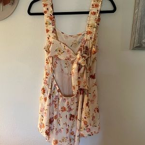 Floral romper